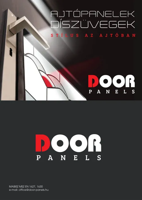 Ajtópanelek díszüvegek - Door panels / 2022 PDF